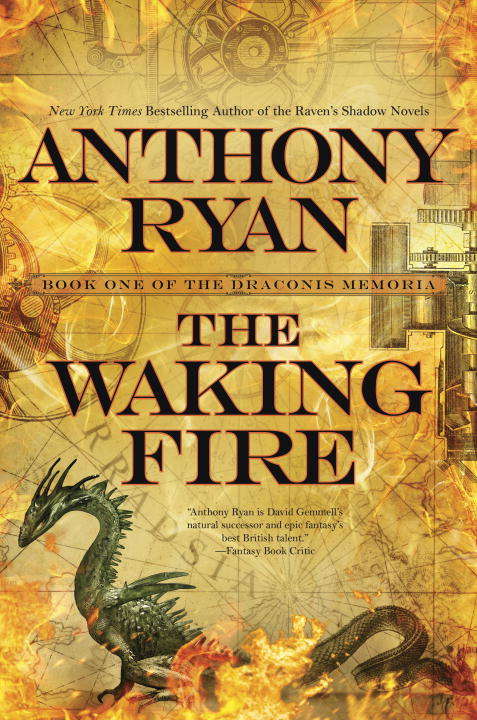 Book cover of The Waking Fire