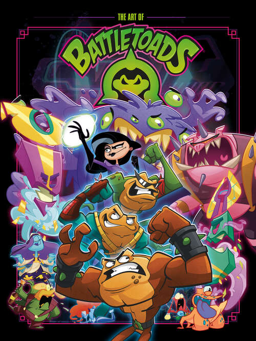 Book cover of The Art of Battletoads