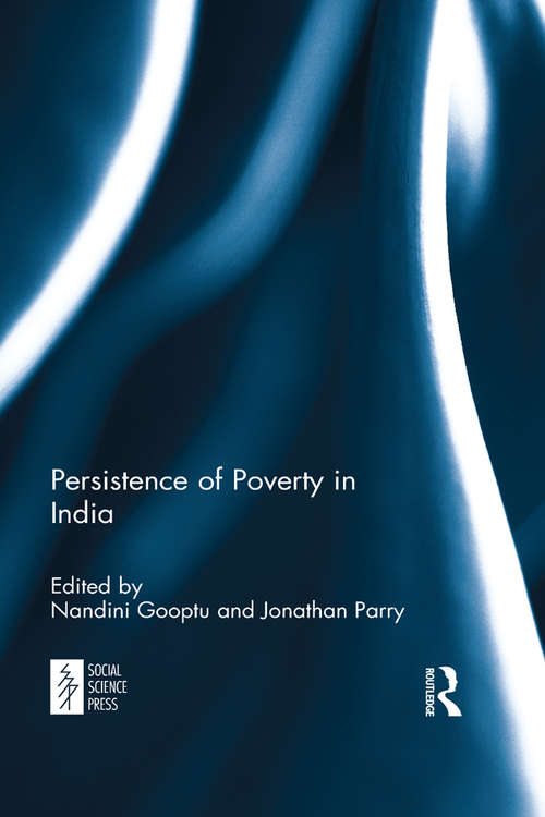 Book cover of Persistence of Poverty in India