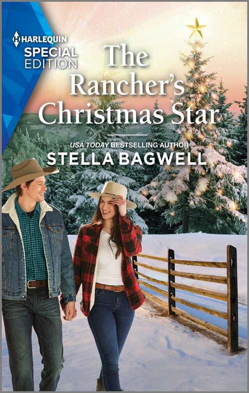 Book cover of The Rancher's Christmas Star (Original) (Men of the West #53)