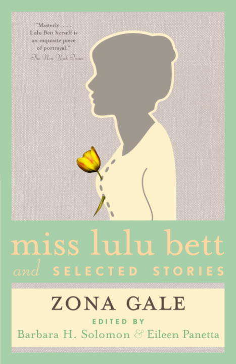 Book cover of Miss Lulu Bett and Selected Stories