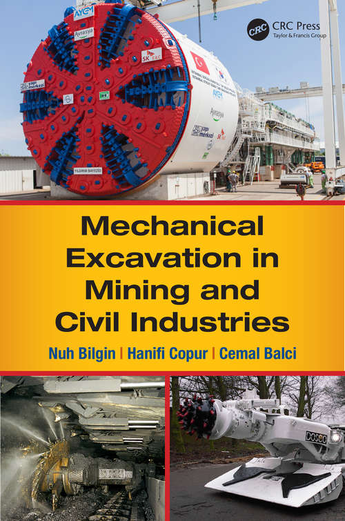 Book cover of Mechanical Excavation in Mining and Civil Industries