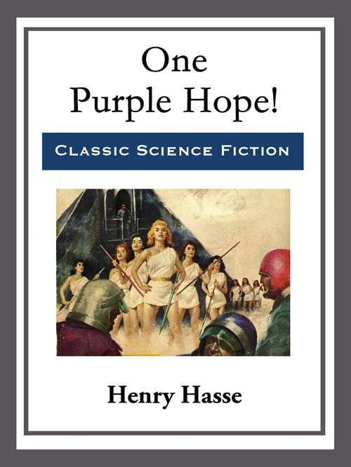 Book cover of One Purple Hope!