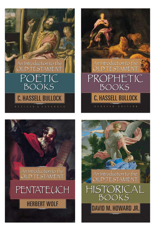 Book cover of Introduction to the Old Testament, set of four books (Prophetic, Poetic, 
Pentateuch, Historical) (New Edition)