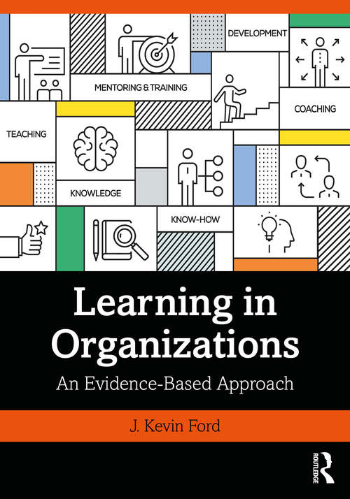Book cover of Learning in Organizations: An Evidence-Based Approach