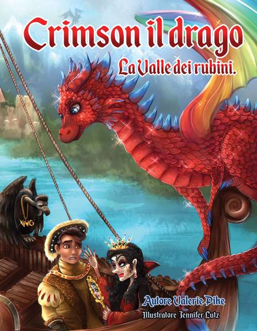 Book cover of Crimson il drago. La Valle dei rubini.
