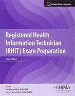 Book cover of Registered Health Information Technician (RHIT) Exam Preparation Sixth Edition