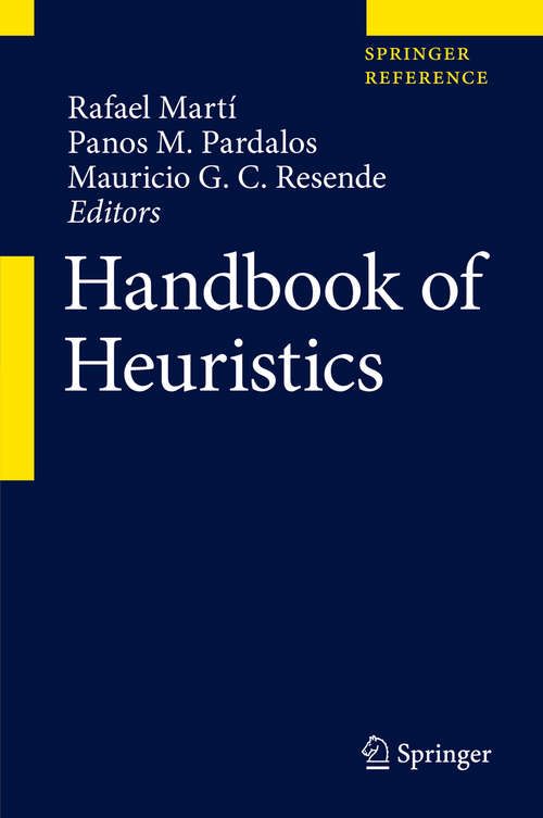 Book cover of Handbook of Heuristics