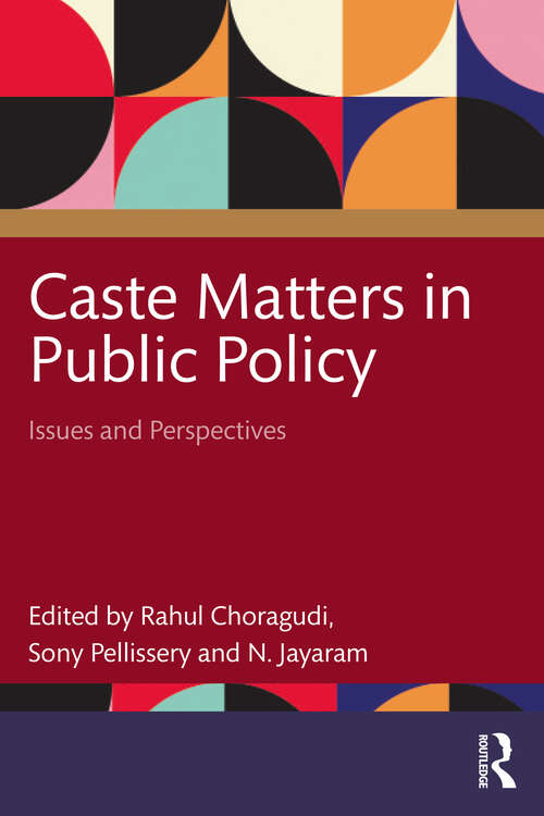 Book cover of Caste Matters in Public Policy: Issues and Perspectives