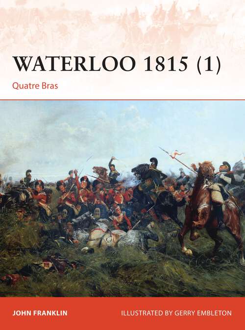 Book cover of Waterloo 1815