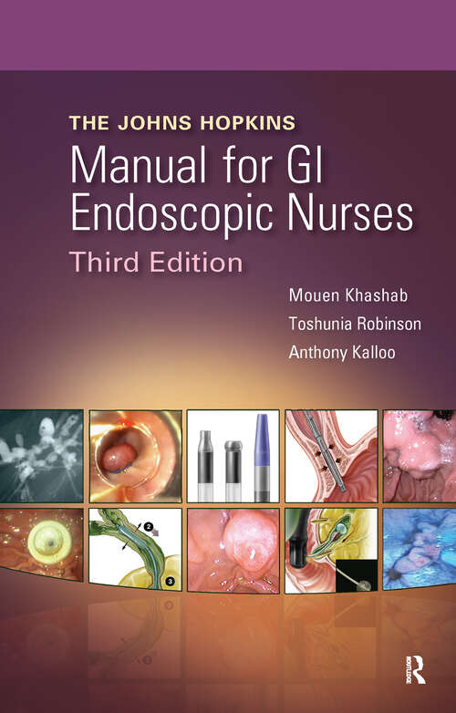 Book cover of The Johns Hopkins Manual for GI Endoscopic Nurses