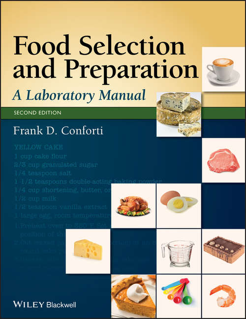 Book cover of Food Selection and Preparation: A Laboratory Manual (2)