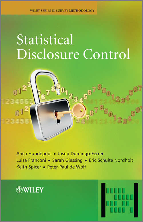 Book cover of Statistical Disclosure Control