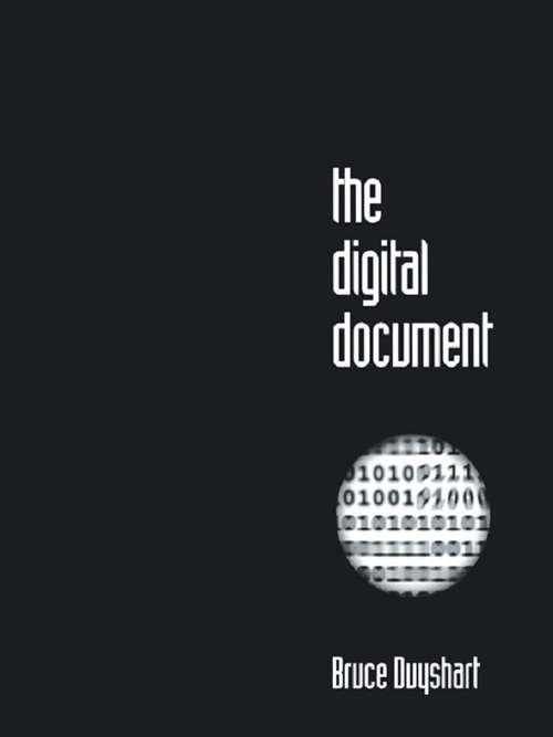 Book cover of The Digital Document