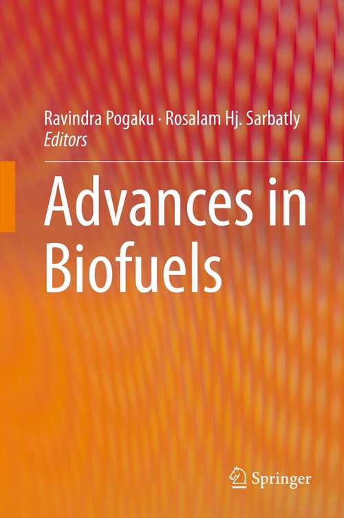 Book cover of Advances in Biofuels