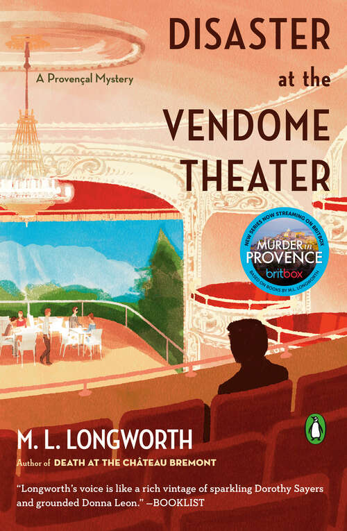 Book cover of Disaster at the Vendome Theater (A Provençal Mystery #10)