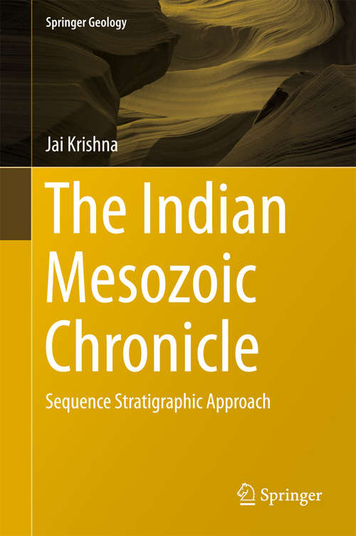 Book cover of The Indian Mesozoic Chronicle