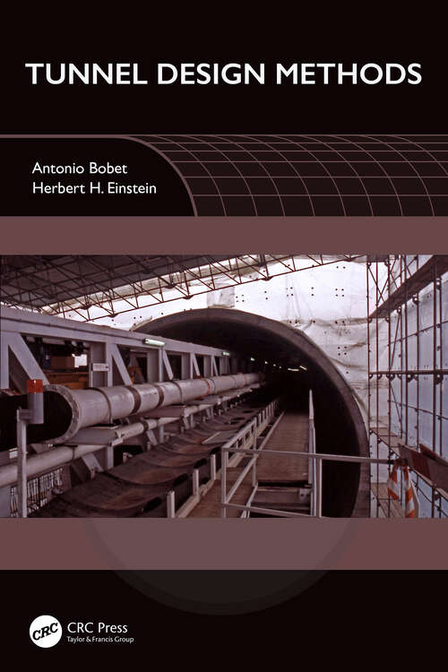 Book cover of Tunnel Design Methods