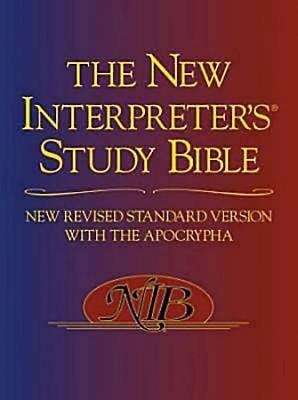 Book cover of The New Interpreter's Study Bible: New Revised Standard Version with the Apocrypha