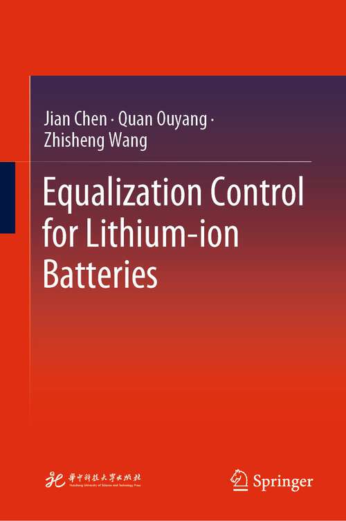 Book cover of Equalization Control for Lithium-ion Batteries (1st ed. 2023)