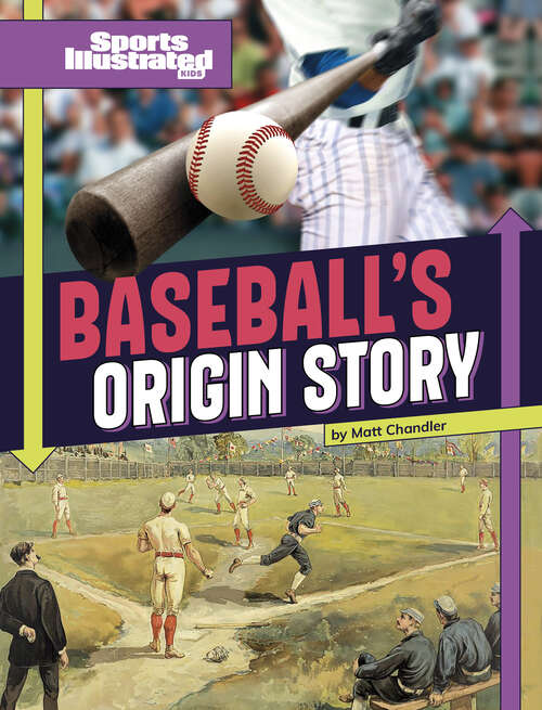 Book cover of Baseball's Origin Story