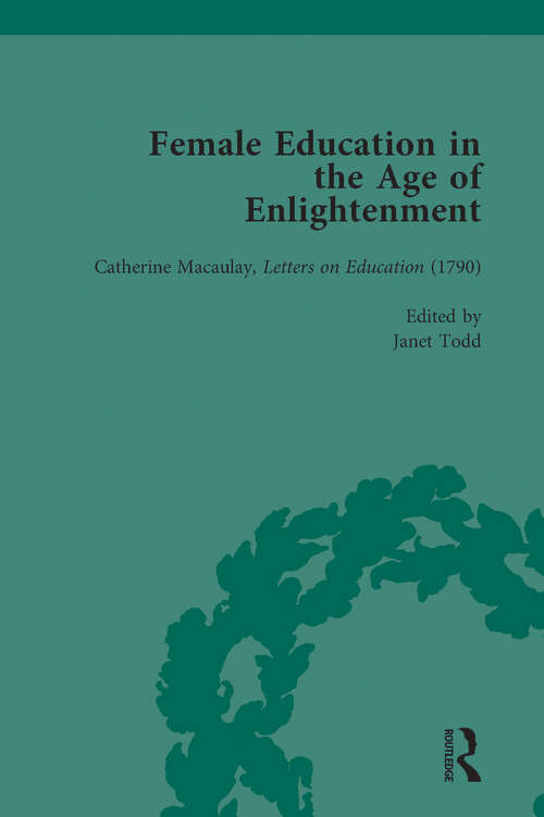 Book cover of Female Education in the Age of Enlightenment, vol 3