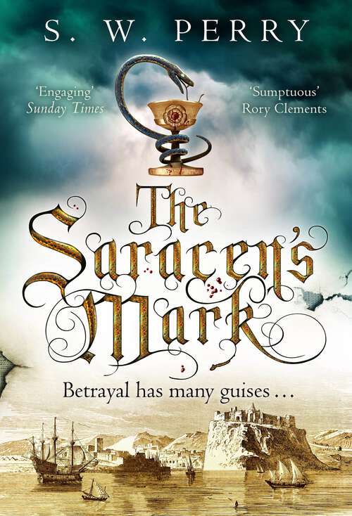 Book cover of The Saracen's Mark: The Cwa Nominated Elizabethan Crime Series (The Jackdaw Mysteries #3)