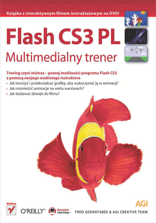 Book cover of Flash CS3 PL. Multimedialny trener