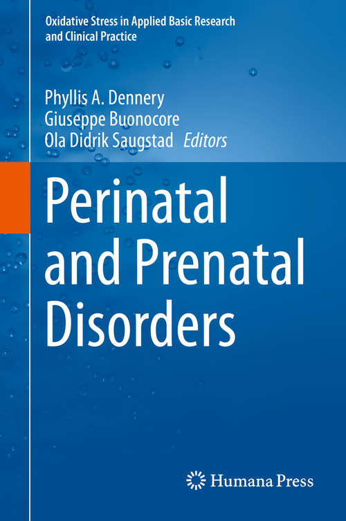 Book cover of Perinatal and Prenatal Disorders