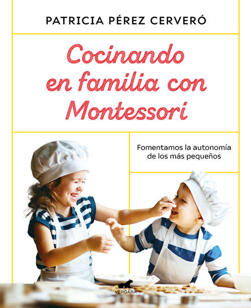 Book cover of Cocinando en familia con Montessori