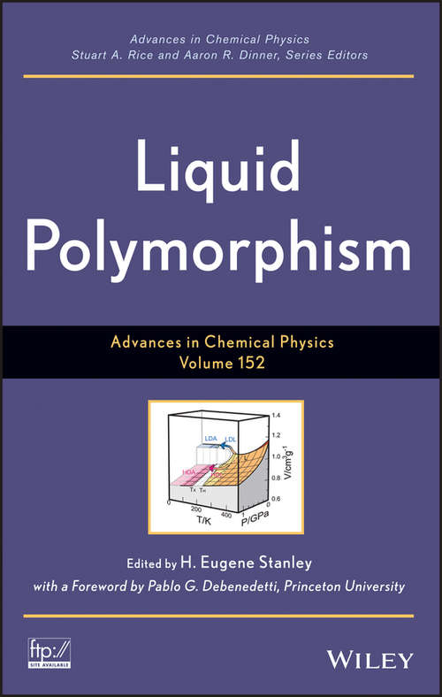 Book cover of Advances in Chemical Physics, Liquid Polymorphism