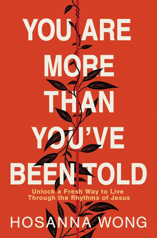 Book cover of You Are More Than You've Been Told: Unlock a Fresh Way to Live Through the Rhythms of Jesus