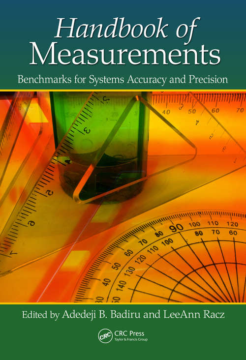 Book cover of Handbook of Measurements: Benchmarks for Systems Accuracy and Precision (1) (Systems Innovation Book Series)