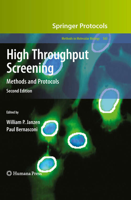 Book cover of High Throughput Screening