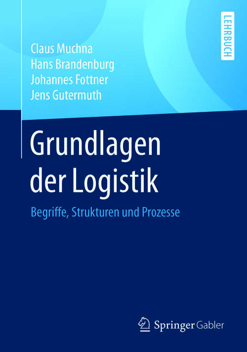 Book cover of Grundlagen der Logistik