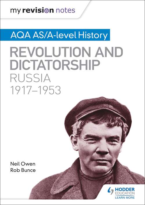 Book cover of My Revision Notes: Russia, 19171953