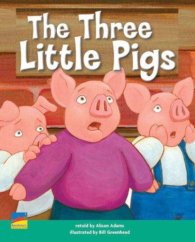 Book cover of The Three Little Pigs