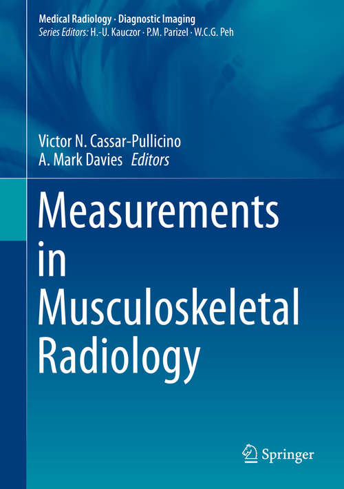 Book cover of Measurements in Musculoskeletal Radiology (1st ed. 2020) (Medical Radiology)