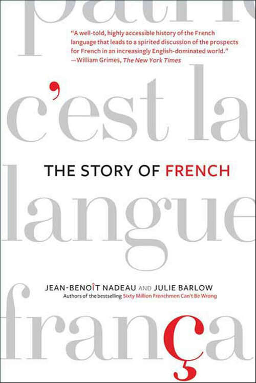 Book cover of The Story of French