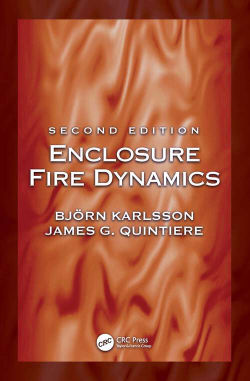 Book cover of Enclosure Fire Dynamics, Second Edition (2)