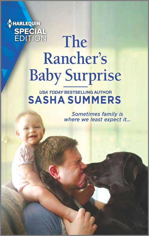 Book cover of The Rancher's Baby Surprise: A Baby For The Deputy The Cowboy's Triple Surprise A Cowboy To Call Daddy Rodeo Rancher (Original) (Texas Cowboys & K-9s #3)