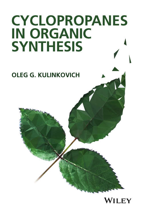 Book cover of Cyclopropanes in Organic Synthesis