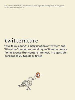 Book cover of Twitterature