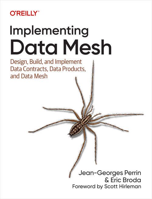 Book cover of Implementing Data Mesh