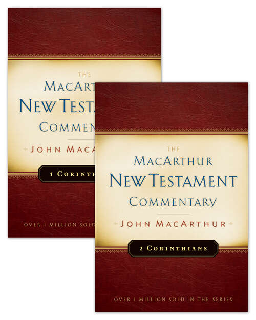 Book cover of 1 & 2 Corinthians MacArthur New Testament Commentary Set (Digital Original) (MacArthur New Testament Commentary Series)