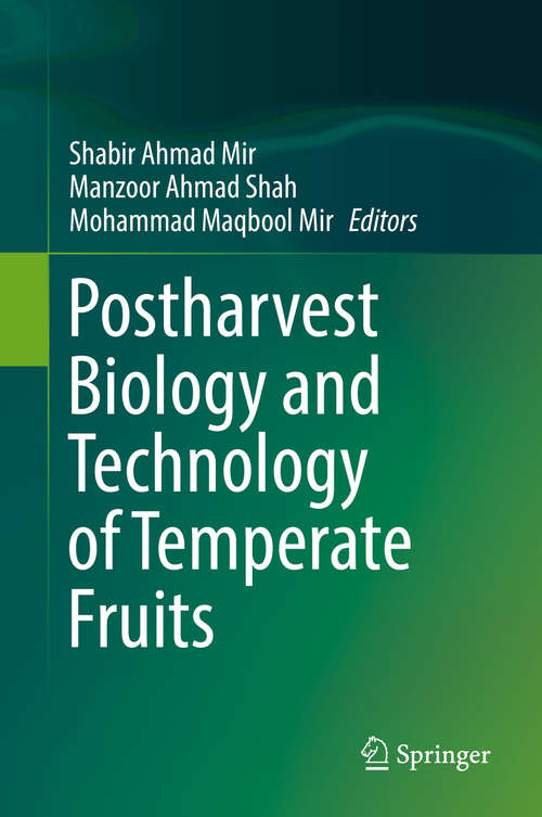 Book cover of Postharvest Biology and Technology of Temperate Fruits (1st ed. 2018)