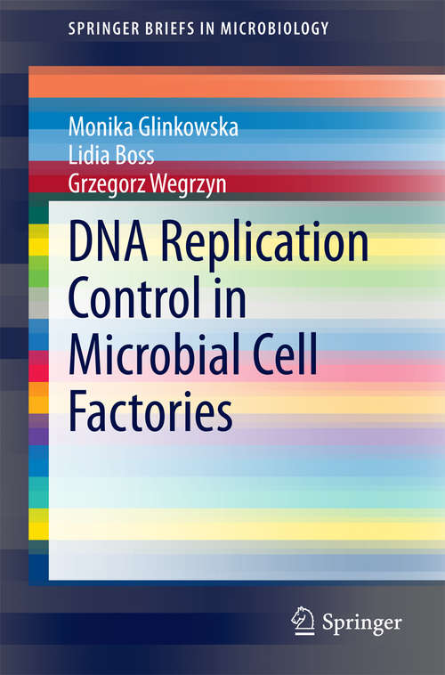 Book cover of DNA Replication Control in Microbial Cell Factories