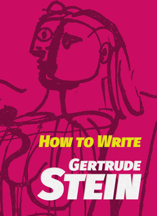 Book cover of How to Write (Sun And Moon Classics Ser.: No. 83)