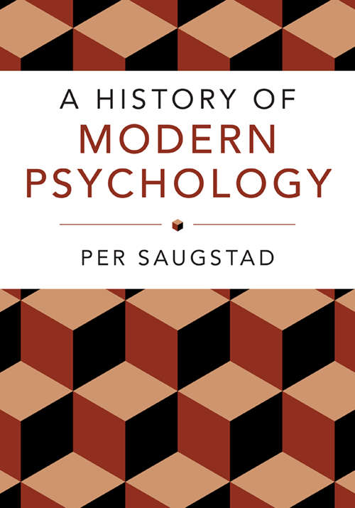 Book cover of A History of Modern Psychology