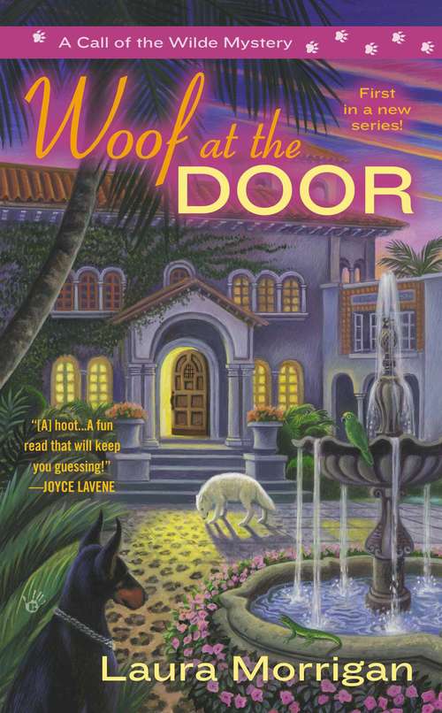 Book cover of Woof at the Door